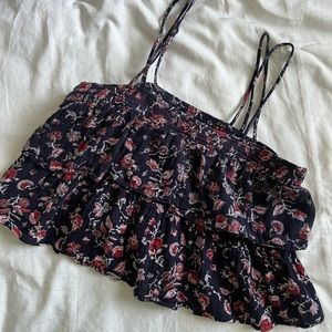 zara floral top
